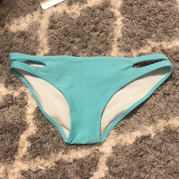 Blue bathing suit bottoms small - Picture 1 of 2